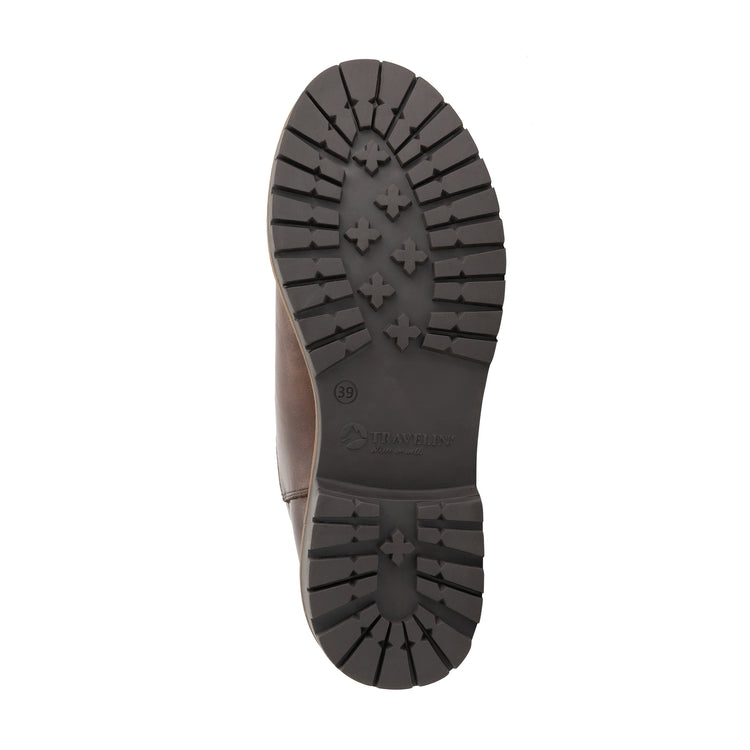 Vilsted Women - Ankle boots - Wool-lined - Dark brown UNS