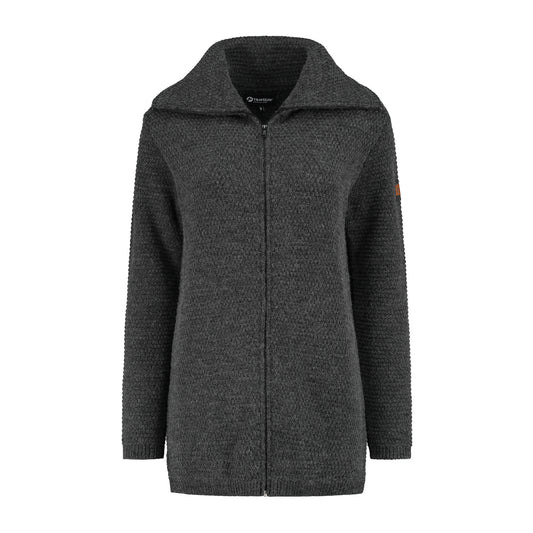 Nivala - Cardigan - Lady - Dark Antracite F