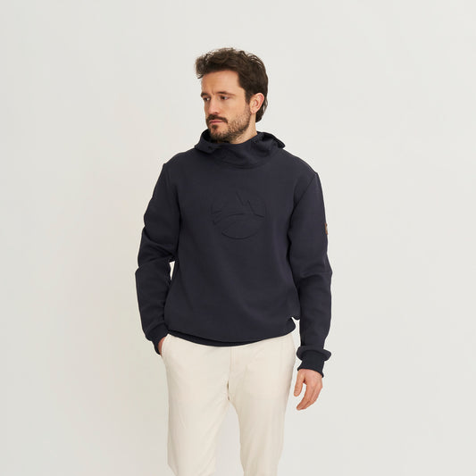 Morten Men - Outdoor sweater - Hoodie - Navy MV
