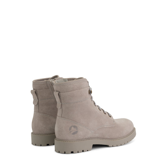 Blegna Women - Lace-up boots - Suede - Grey BD