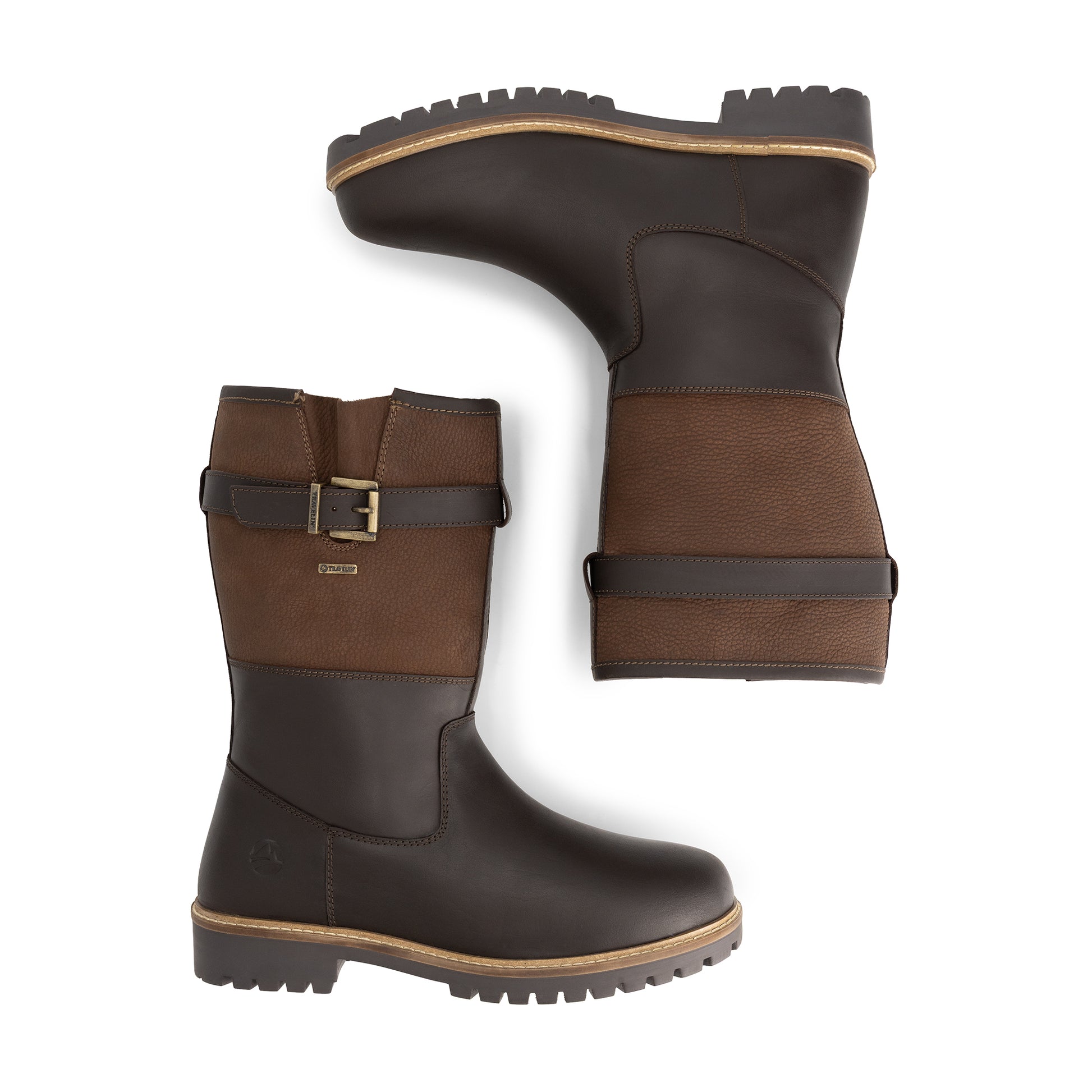 Fjaere Men - Outdoor boots - Waterproof - Dark brown UPD