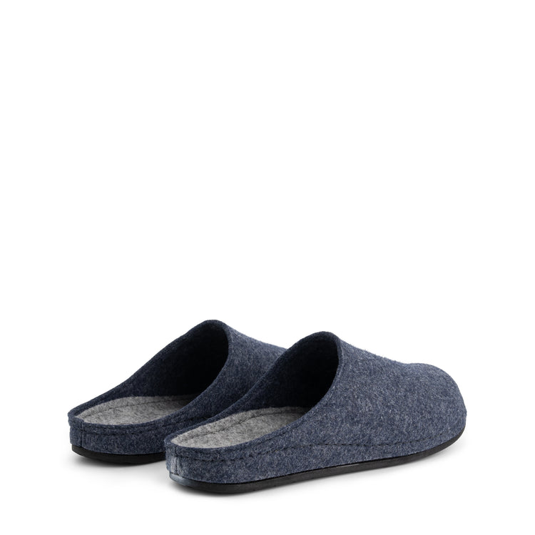 Come Home Men - House slippers - Wool - Navy BD
