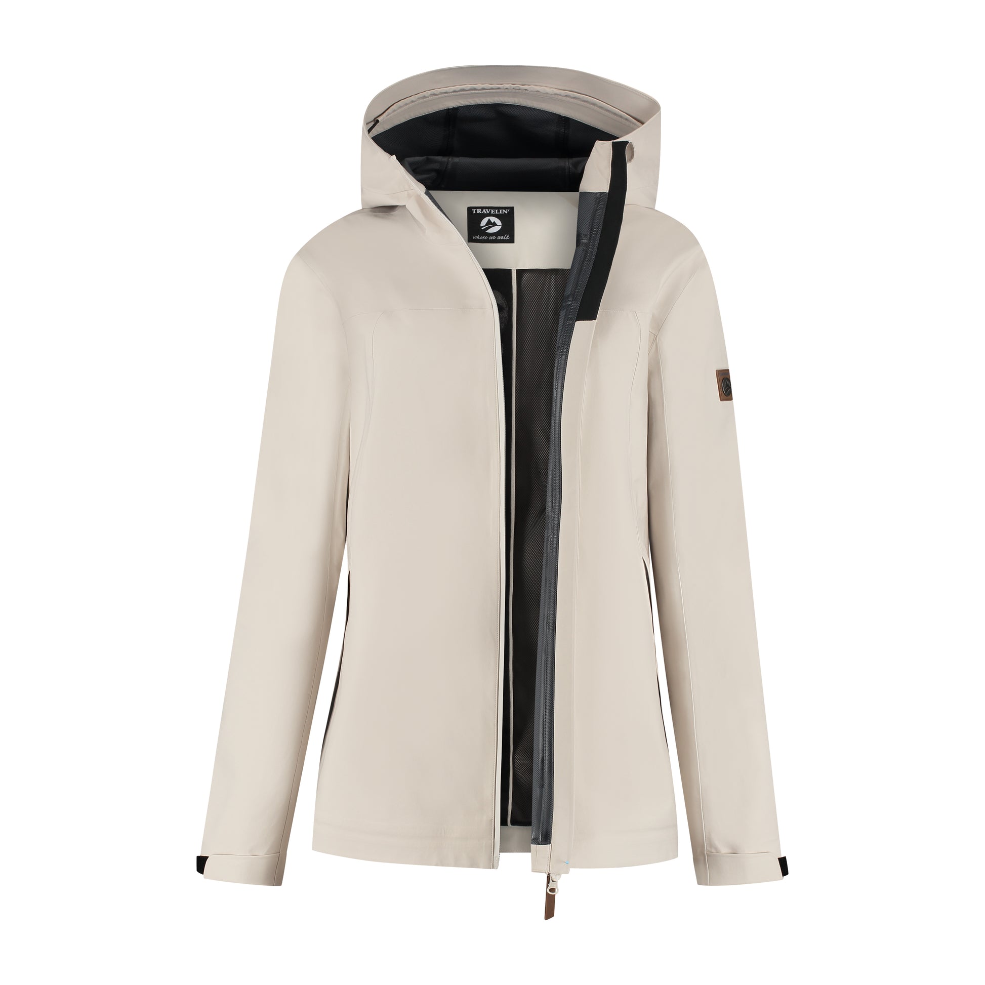 Jannike Women - Hardshell jacket - Waterproof - Sand CVO