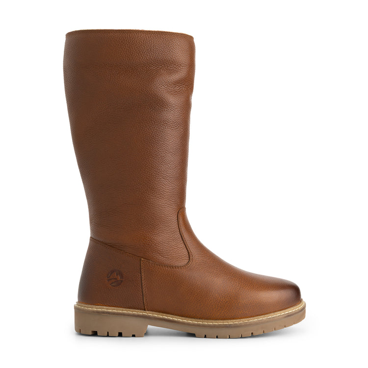 Forde Women - High boots - Wool-lined - Cognac R