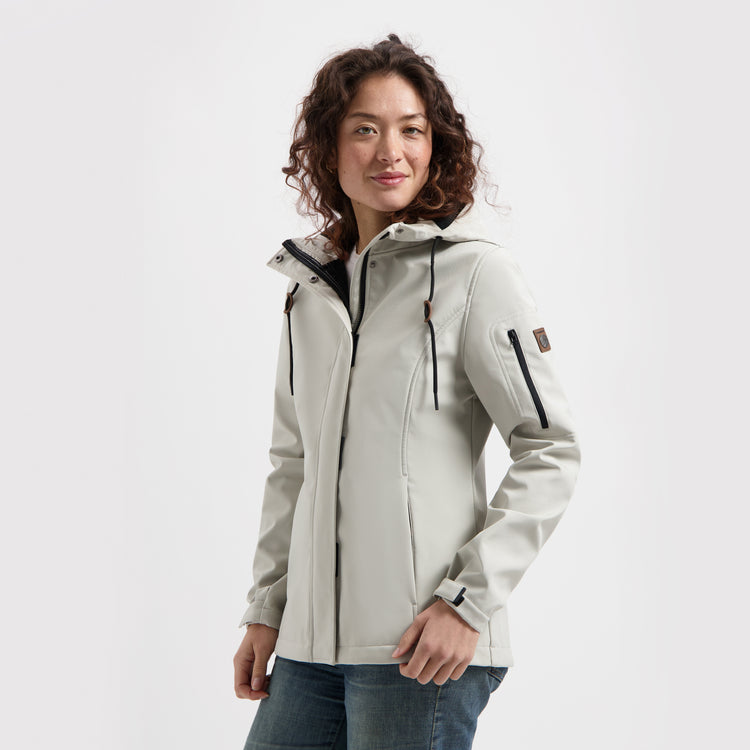 Malika Women - Softshell jacket - Waterproof - Sand MV