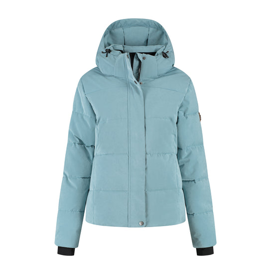 Norra Women - Puffer jacket - Water-resistant - Light blue F