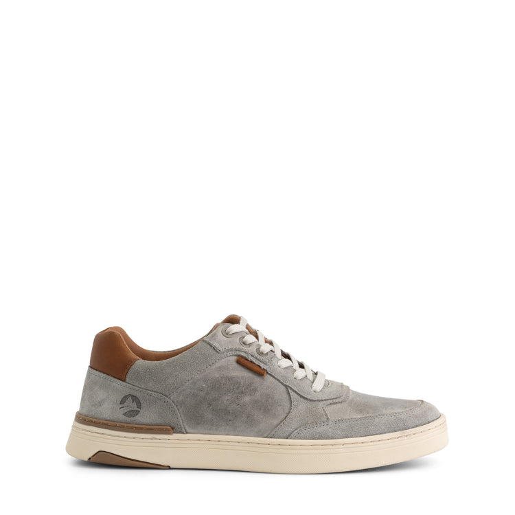 Burnham - Leather sneaker - Men - Grey R