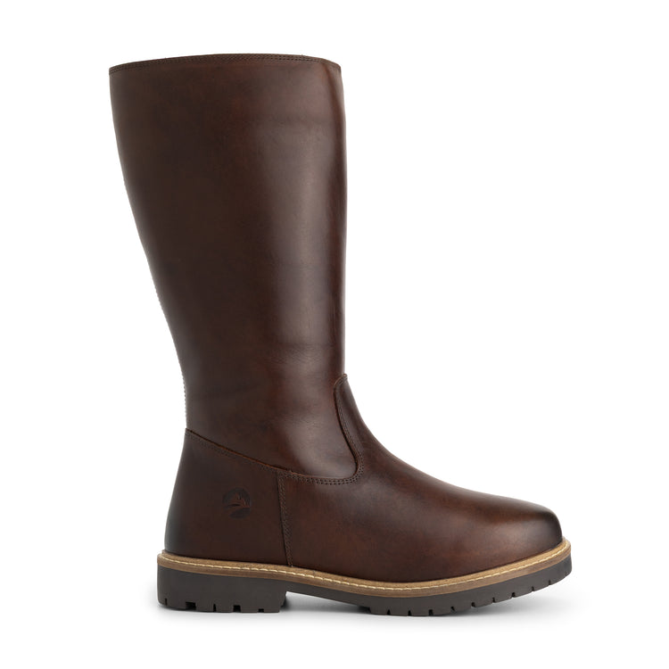 Vinstra Women - High boots - Wool-lined - Dark brown R