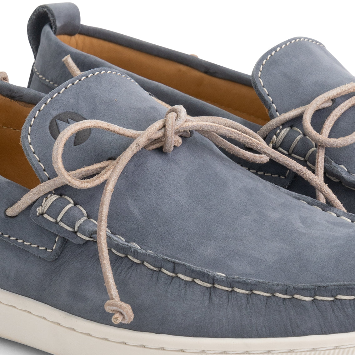 Falmouth Men - Boat shoes - Nubuck - Blue DFW
