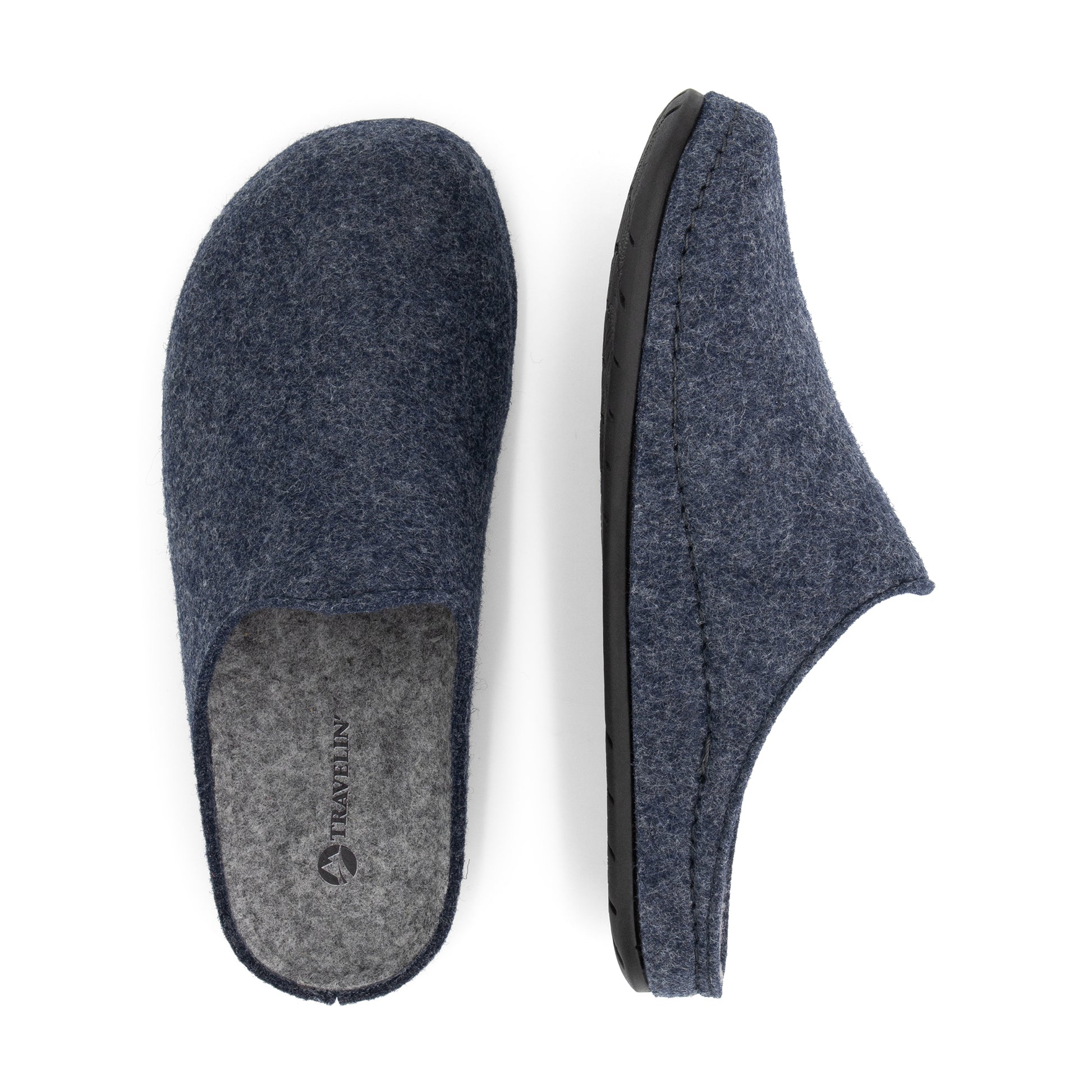 Come Home Women - House slippers - Wool - Navy UPD