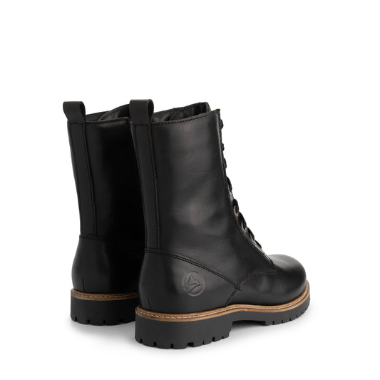 Forsol Women - Lace-up boots - Leather - Black BD