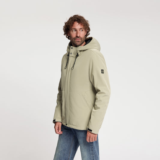 Nils Men - Softshell Jacket - Waterproof - Light Brown MV2