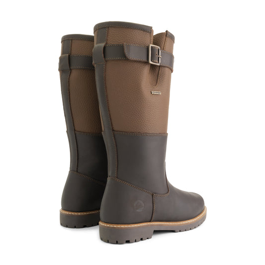 Grimstad - Wool-lined outdoor boots - Women - Dark brown BD