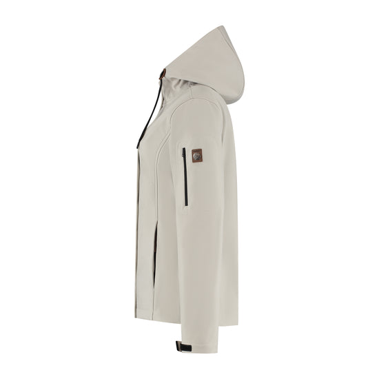 Malika Women - Softshell jacket - Waterproof - Sand L