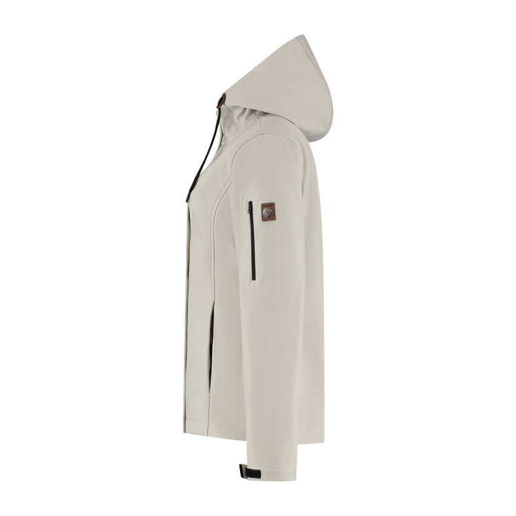 Malika Women - Softshell jacket - Waterproof - Sand L