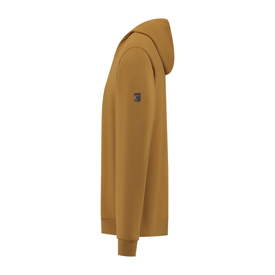 Ivar Men - Outdoor sweater - Hoodie - Mustard yellow L