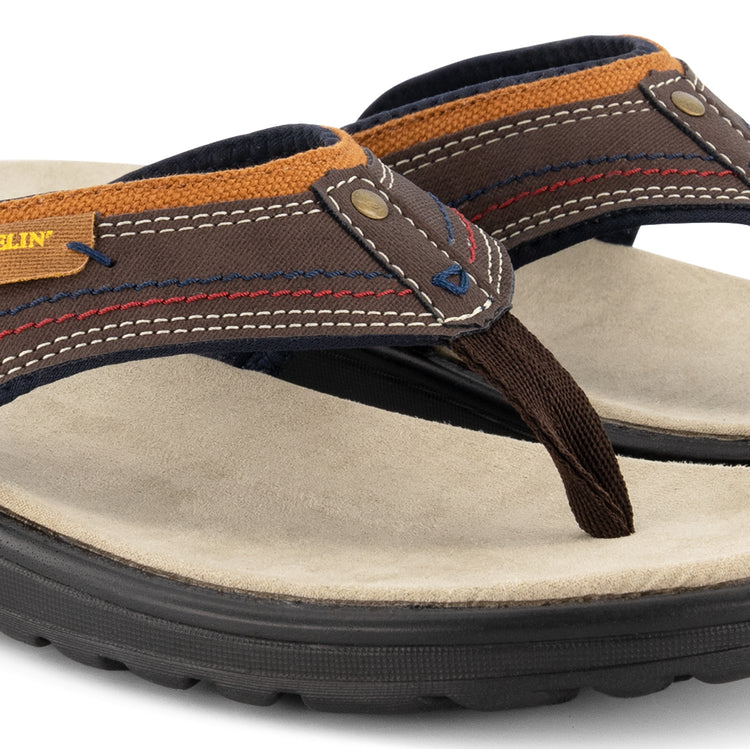 Fiksdal Men - Outdoor sandal - Brown DFW