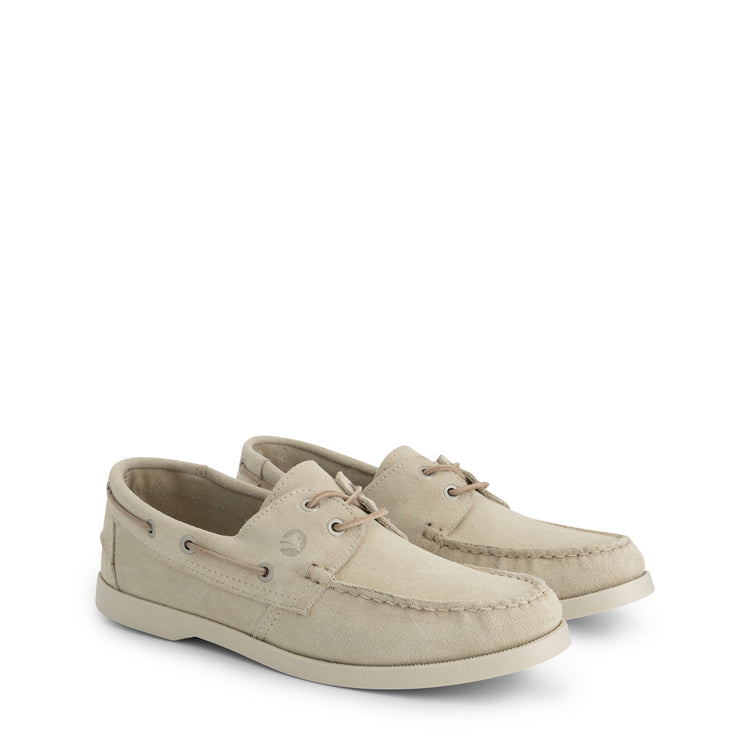 Krokvag Men - Boat shoes - Suede - Sand FRD