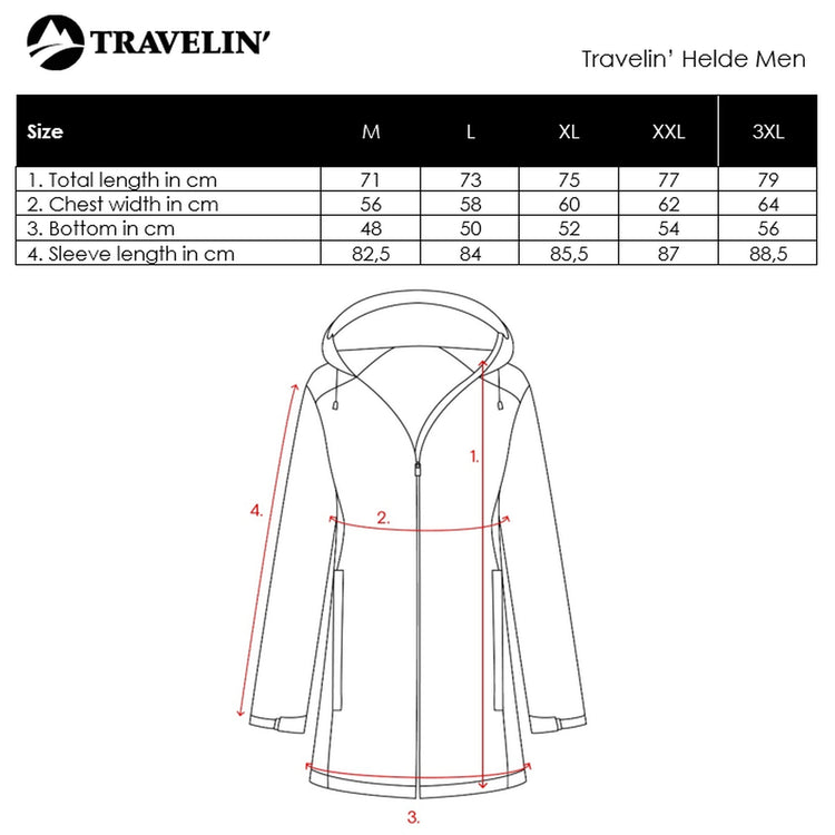 Helde Men - Hardshell jacket - Waterproof - Sand SC