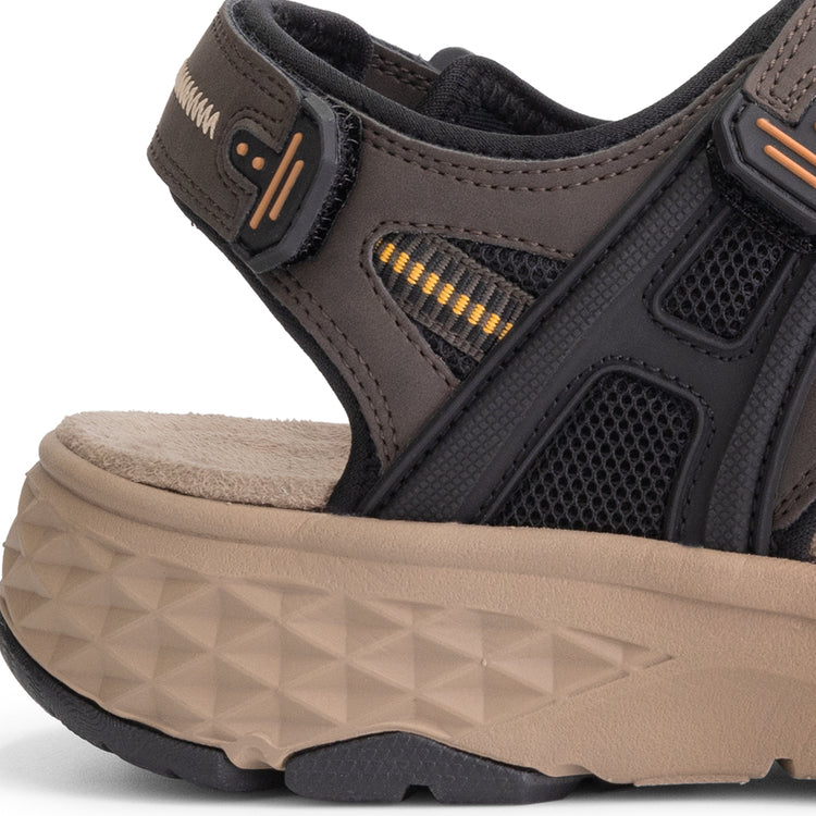 Brusdal Men - Hiking sandals - Dark brown DFH