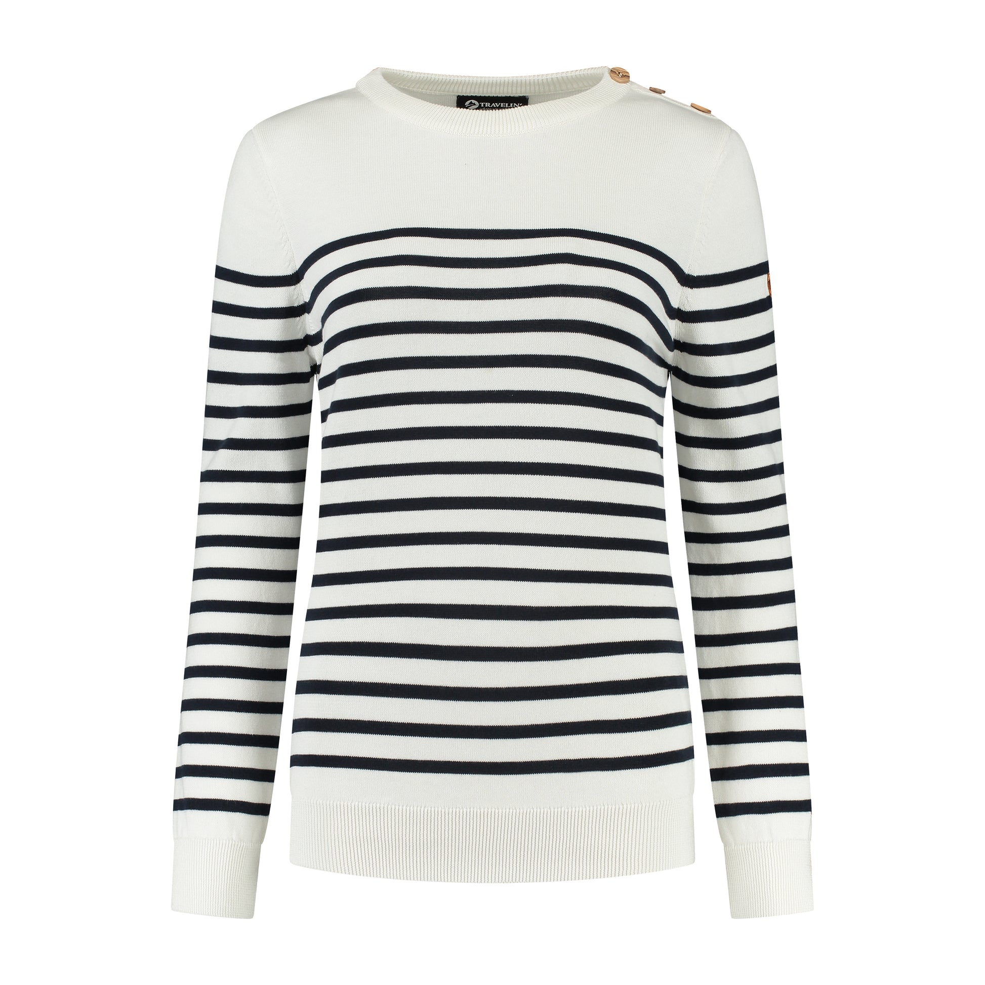 Vattern Women - Knitted sweater - White F
