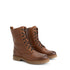 Ranelva Women - Lace-up boots - Wool-lined - Cognac FRD