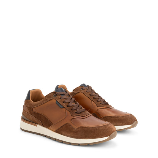 Dalton Men - Sneakers - Leather - Cognac FRD