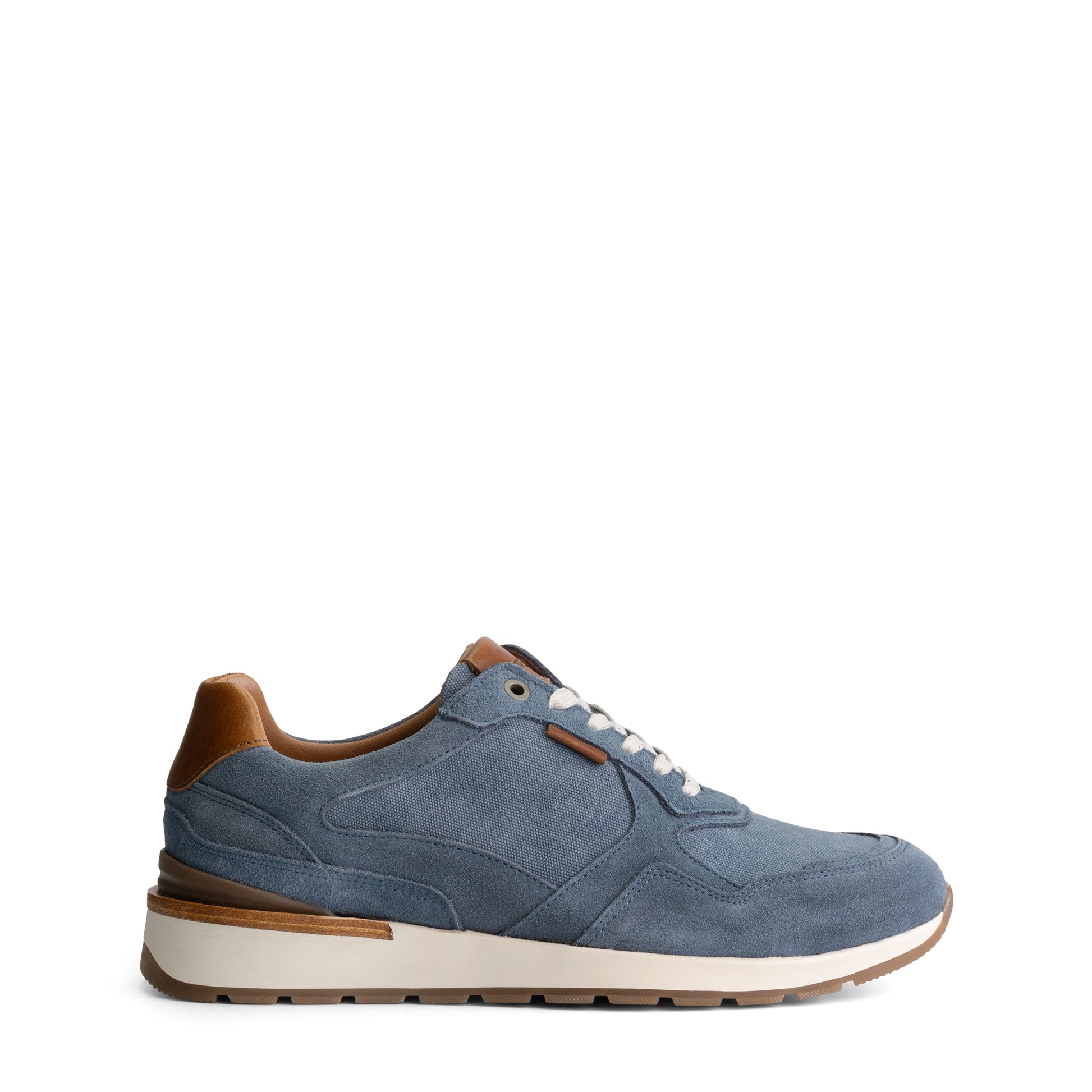 Newberry Men - Sneakers - Canvas and suede - Blue R