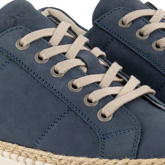 Caen Women - Sneakers - Leather - Blue DFW
