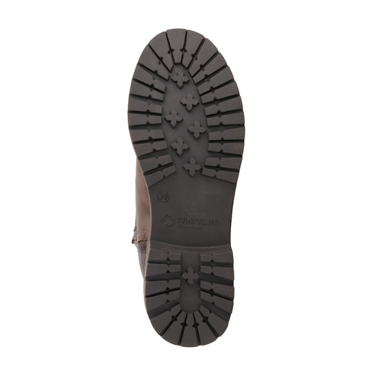 Bykland Women - Boots - Wool-lined - Dark brown UNS