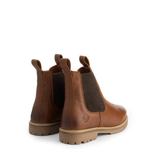 Romstad Women - Chelsea boots - Wool-lined - Cognac BD