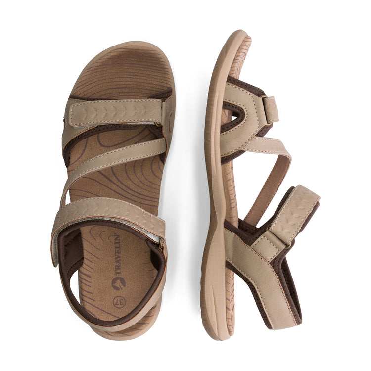 Sollia - Hiking sandals - Women - Light brown UPD