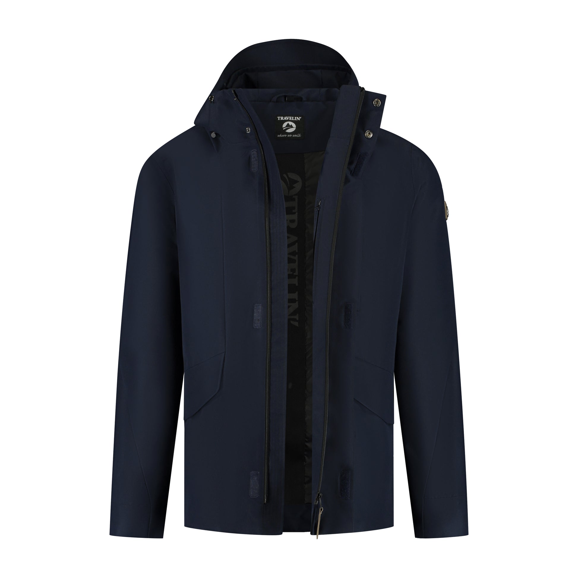 Lefi Men - Hardshell jacket - Waterproof - Navy CVO