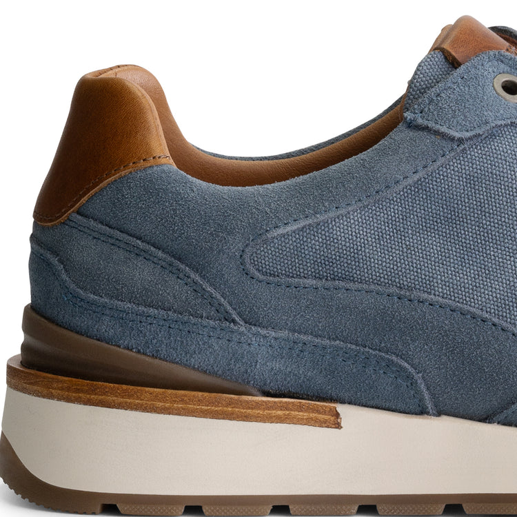 Newberry Men - Sneakers - Canvas and suede - Blue DFH
