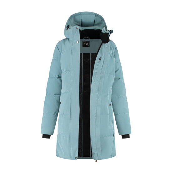 Rissne Women - Puffer jacket - Water-resistant - Light blue CVO