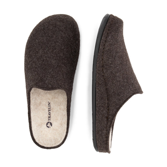 Come Home Women - House slippers - Wool - Brown UPD
