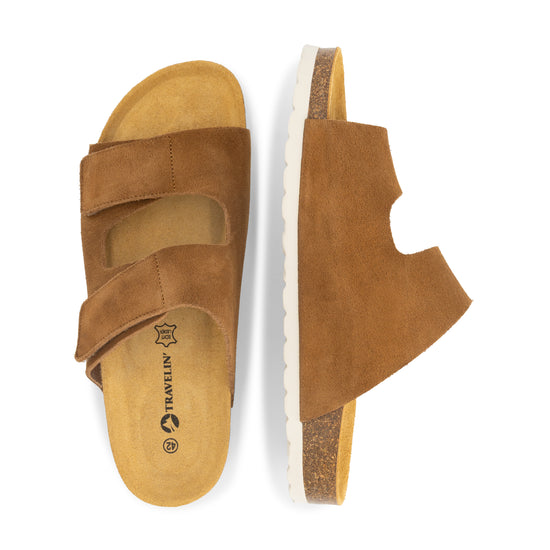 Allinge Men - Sandals - Suede - Brown UPD