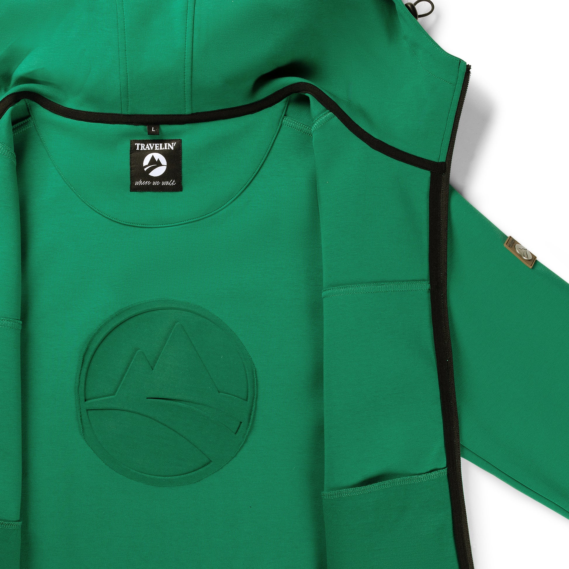Soren Men - Outdoor cardigan - Sweater - Dark green DCI