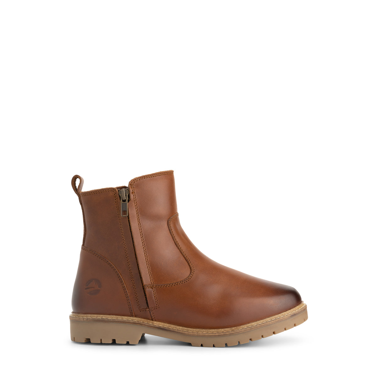 Bronderslev Women - Ankle Boots - Wool-Lined - Cognac R