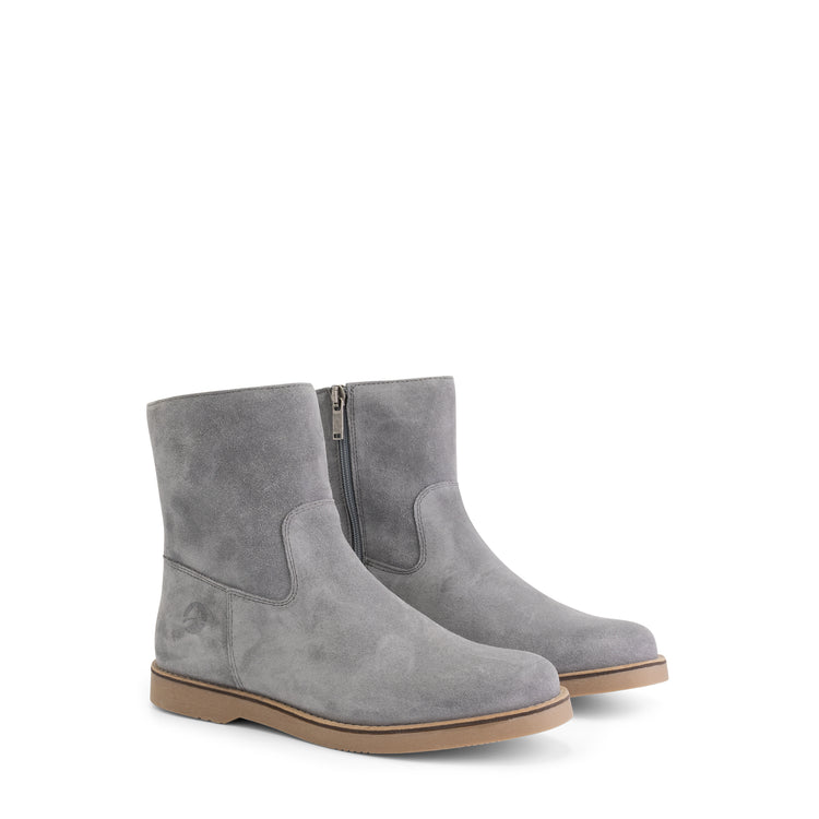 Vivienne - Suede ankle boots - Women - Grey FRD