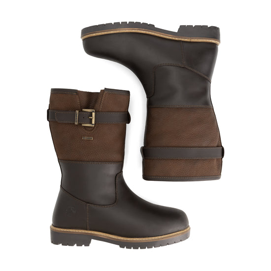 Landvik Women - Outdoor boots - Waterproof - Dark brown UPD