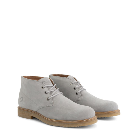 Redhill Men - Mid lace-up shoes - Suede - Grey FRD