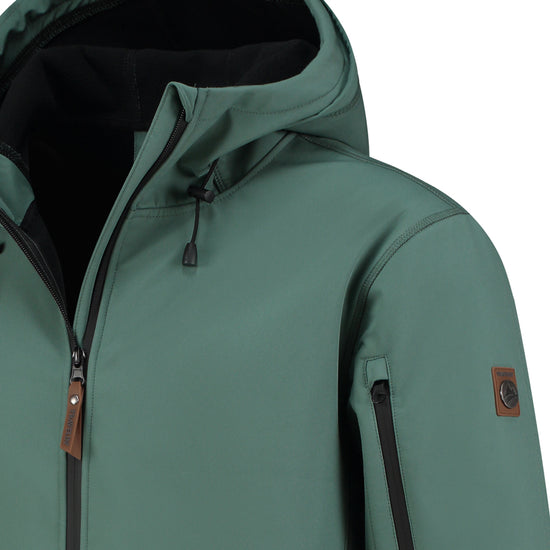 Sverre Men - Softshell jacket - Waterproof - Green DCB